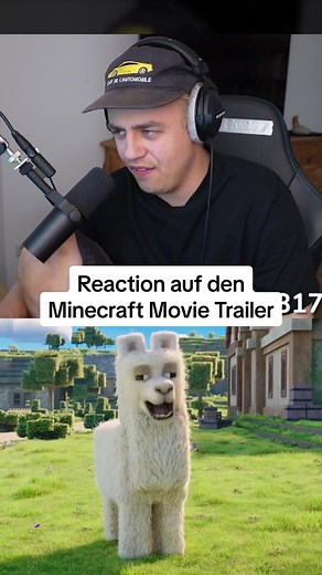 Was sagt ihr zum Minecraft Film? Reaction auf den ersten Minecraft Movie Trailer #papaplatte #papaplatteclips #minecraft
