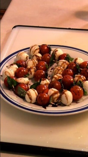 Bocconcini #Cheese and Tomato Bites Recipe #shorts