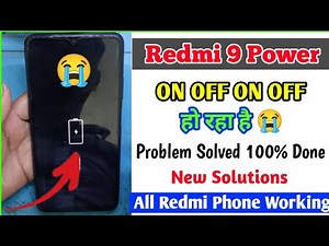 Redmi 9 power On off problem | solved 100% | redmi 9 power switch off problem | on off problem fix