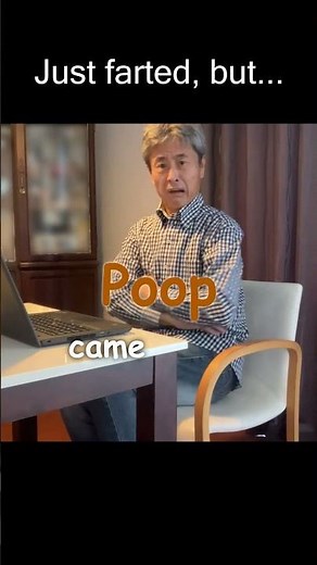 Just farted, but poop came out! ~PC working~