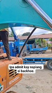 Repairing backhoe💪👍 #repair #reelsvideoシ #reelsvideo #excavator #heavyequipment | Dennis Salles Montero