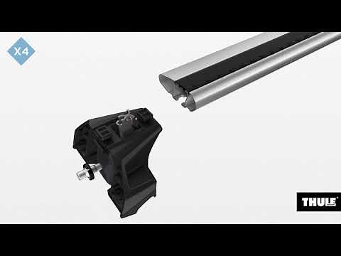 Thule Evo Flush Rail Mounting Tutorial