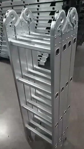 One ladder for multiple uses, safe and stable! Multifunctional four-step small joint ladder!