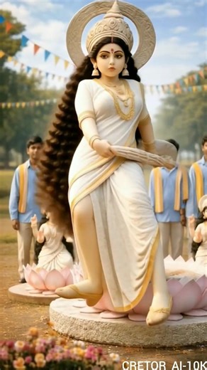 Jay maa sarswati coming soon🚩🙏#sarswati #saraswatipuja #maasaraswati #art#maadurga #maakali part 18