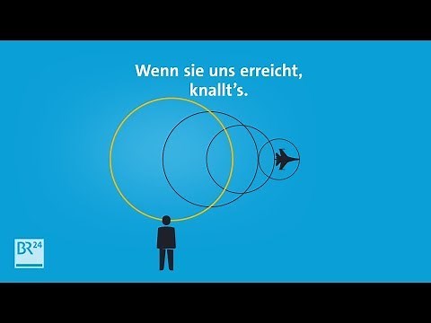 Wie entsteht ein Überschallknall? #fragBR24💡 | BR24 | #shorts