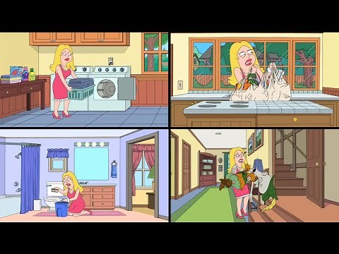 American Dad - Francine's daily routine