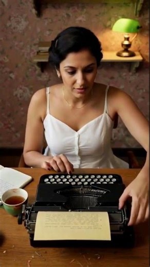 Satisfying Vintage Typewriter ASMR ✨ Relaxing Typing Sounds & Beautiful Aesthetic