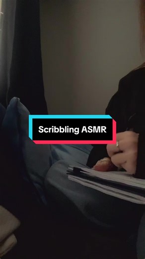 scribbling asmr #asmr #lofi #lofiasmr #notalkingasmr