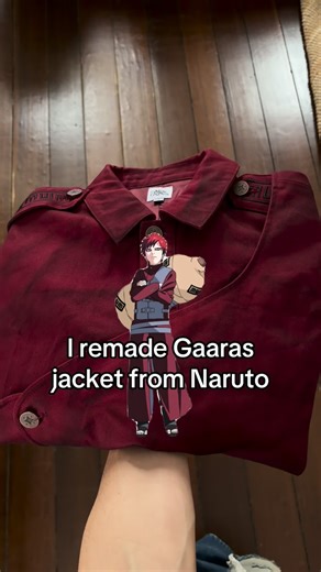 VeesClothing on Instagram: "WE MADE THE MOST SUBTLE JACKET!! #anime #animemerch #streetwear #naruto #gaara"