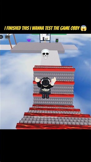 Finally Completed The Hardest Game In Roblox 😱 #roblox#fyp