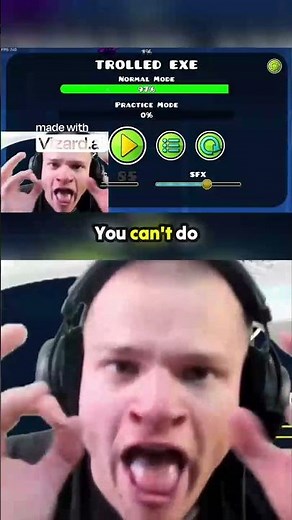 He Started Singing The 'You've Been Trolled' Song After Failing This Level