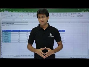 MS Excel: Logical Test Video Lecture | How to become an Expert of MS Excel - Class 6