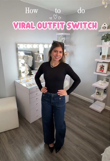 How to do viral outfit switch using #capcut How to do the effect: 1️⃣ Film clips in different outfits (stay in the same spot). 2️⃣ Import all clips into CapCut and trim them. 3️⃣ Go to the first frame of each clip and take a screenshot. 4️⃣ Add the first screenshot as an Overlay. 5️⃣ Use Remove Background to cut yourself out. 6️⃣ Resize and line it up with your video. 7️⃣ Trim the screenshot so it ends before the next clip. 8️⃣ Add a Blur effect to the screenshot. 9️⃣ Use keyframes to animate it