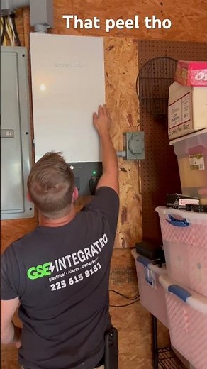 EcoFlow’s 2nd Gen Smart Home Panel Installation. Like and Sub. #deltaproultra #nestnirvana