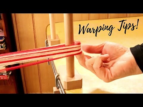 2 Tips for Easier Rigid Heddle Warping!