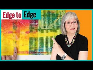 Easy Methods for Creating Patchwork Gel Prints to Fill the Entire Paper