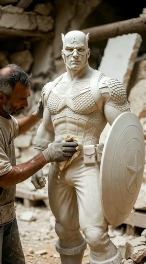 Captain America | Statue Sculpture