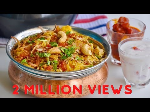 Quick & Tasty Vegetable Biriyani/Pressure Cooker Vegetable Biryani-Easy Veg Biryani-Recipe no 146