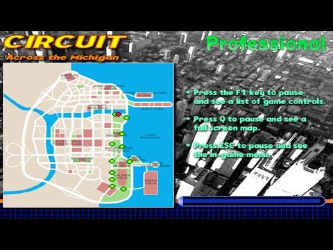 Midtown Madness 2 - Across the Michigan - Chicago Golden Edition Racemod Circuit [Professional]