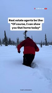 Nothing can stand in the way of a determined real estate agent 😂 | Realtor.com Pro