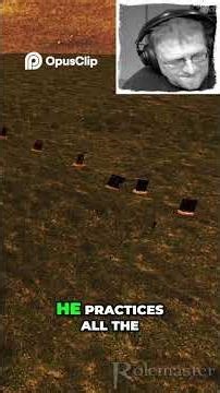 Rolemaster - Epic Crossbow Shot First Time Critical Hit! #rolemaster