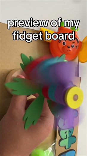my fidget board ASMR