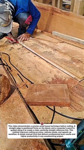 Simple Woodworking Layout Hack That Boosts Accuracy FAST! 🇺🇸🪵