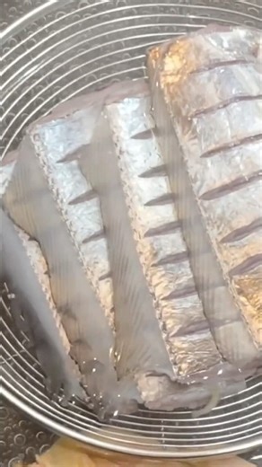 Ribbon fish catch clean and cook