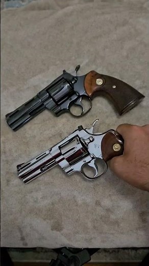 Colt Python Blue or Stainless?