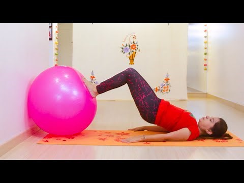 Gym Ball Exercise For The Back | 5 Simple Exercise for Back Pain Relief