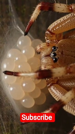 Spider Lays Eggs – Nature’s Hidden Miracle 🕷️ #Shorts #SpiderLife