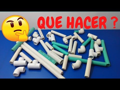 3 increibles ideas con tubos de PVC FACILES Y GENIALES manualidades