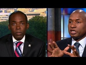 Clinton, Trump supporters in heated exchange over race