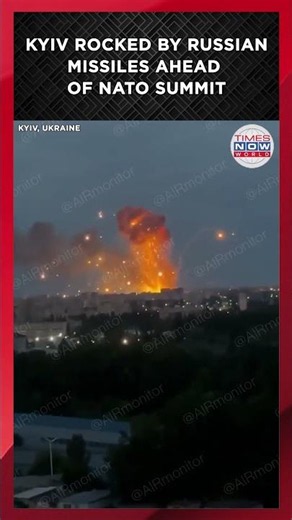 Russia's Overnight Missile Blitz Leaves Kyiv in Ruins Before NATO Meet | Times Now World