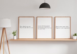 Motivational Posters, Set of 9 PRINTABLES, Office Decor, Motivation Wall Art, Inspirational Work Quotes, Modern Home Office Prints - Etsy