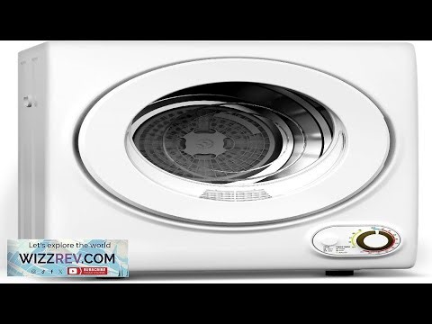 110V Portable Dryer 850W Compact Clothes Dryer with 4 Automatic Drying