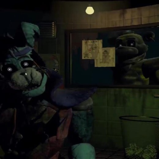 Phantom Glamrock Bonnie, Freddy and Chica in FNaF 3 (FNaF Jumpscares)