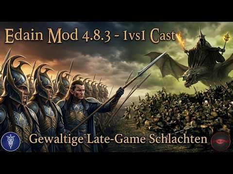 LateGame-PowerHäuser! IntBiest (Mordor) vs Alchemist (Imladris) 1v1 Cast Edain Mod 4.8.3