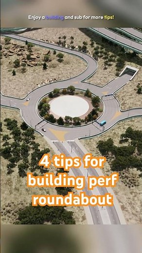 4 Tips for Beautiful Roundabouts in Cities: Skylines