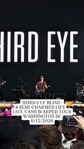 Third Eye Blind - Semi-Charmed Life Live Vans Warped Tour DC