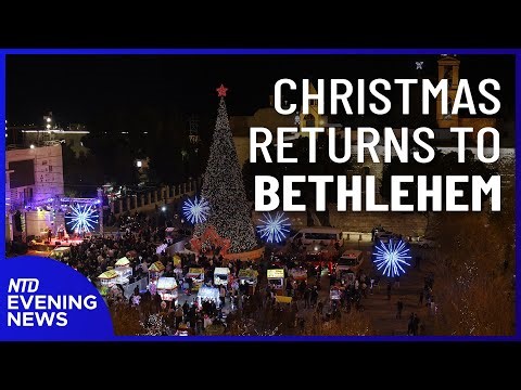 California Braces for Week of Storms; Christmas Returns to Bethlehem | NTD Evening News (Dec. 24)
