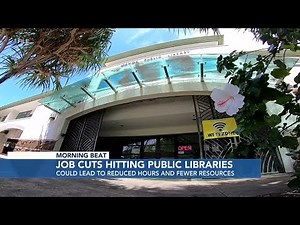 Deeper budget cuts for Hawaii libraries means fewer services