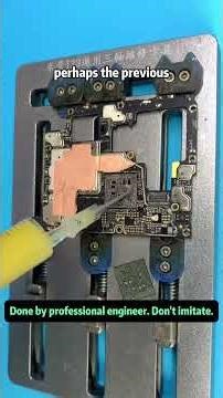 Fixing a Hopeless Phone – CPU Repair and Data Recovery Success #shorts #shortsvideo #fyp #ytshorts