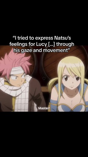 “I consistently depicted scenes of Natsu worrying about Lucy and Natsu watching over Lucy from the beginning. Even when Natsu is fooling around he is paying attention to Lucy and is the first to rush to her when something happens.” - director of Fairy Tail: The Phoenix Priestess #anime #fairytail #natsudragneel #lucyheartfilia #nalu #natsu #lucy #fypシ
