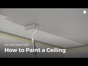 How to Paint a Ceiling | DIY Projects