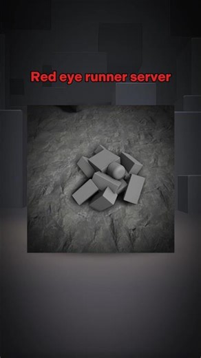 Lets talk about | Red eye runner server game in Roblox 🫣 | #roblox #redeyerunnerserver #fyp #shorts