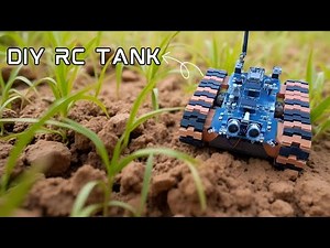 DIY 3D Printed RC Tank