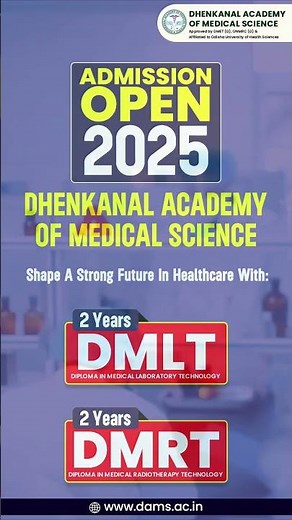 DMLT | DMRT | Dhenkanal Academy of Medical Science
