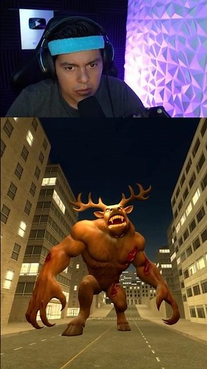 SONIC CONFRONTS THE TERRIFYING DEER IN GMOD