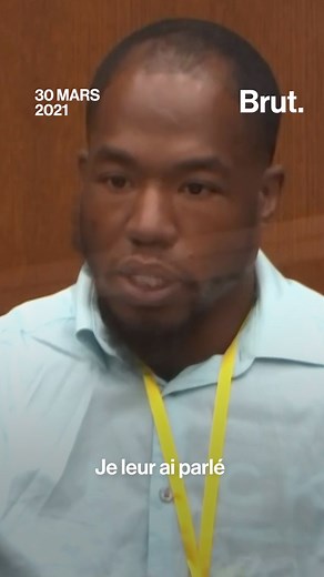 1.1M views · 14K reactions | "Plus son genou était sur son cou, plus on voyait Floyd s'éteindre." Il a vu George Floyd mourir sous ses yeux. Il a tenté de parler aux policiers, en vain. Au procès de Derek Chauvin, Donald Williams a livré ce témoignage poignant. | Brut | Facebook